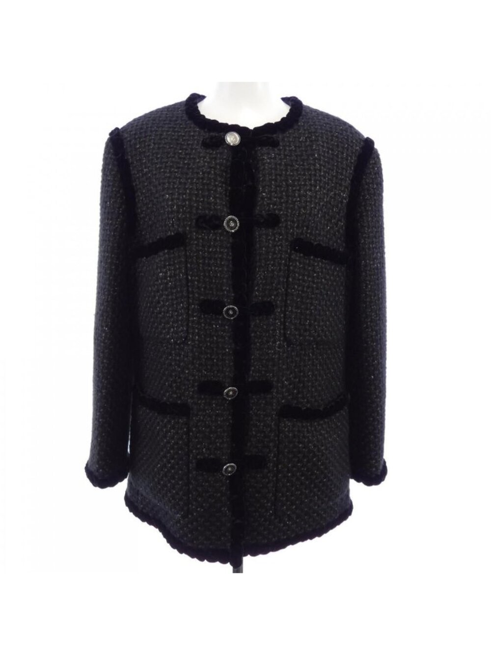 Chanel 25A Collarless Jacket